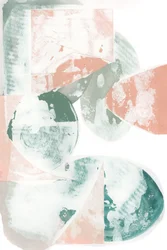 Pastell Geometrische Schichten