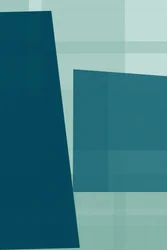 Serene Geometrisches Teal