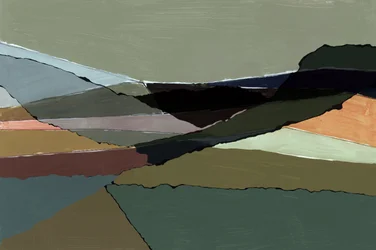 Gelassenheit in geschichteter Landschaft