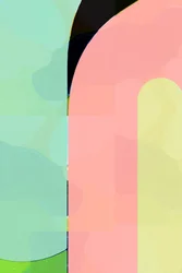 Sanfte Pastellabstraktion