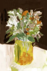 Lebendiger Blumenstrauß