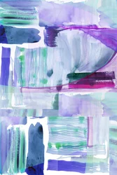 Lebendige Aquarellschichten