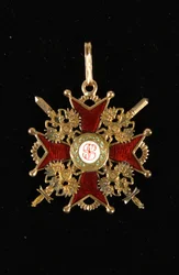 Das Abzeichen des Ordens des Heiligen Stanislaus, Dritte Klasse