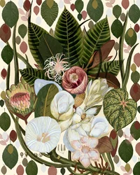 Tropischer Botanischer Strauß