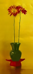Lebendiges Blumenstillleben