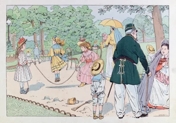 Illustration aus dem Buch „Les epees de France“ von Jacques Marie Gaston Onfray de Breville