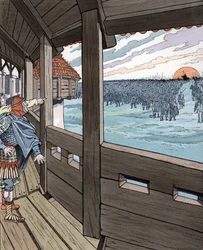 Belagerung von Pavia (773-774): Ogger ruft „Der Eiserne Mann! Hier ist Karl der Große“
