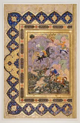 Jagd auf wilde Tiere, ca. 1540