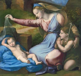 Madonna mit blauem Diadem