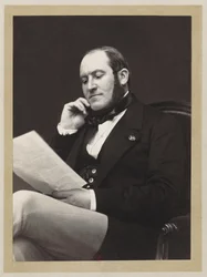 Baron Georges-Eugène Haussmann (1809-1891), Präfekt von Paris, Urbanist des Paris von Napoleon III